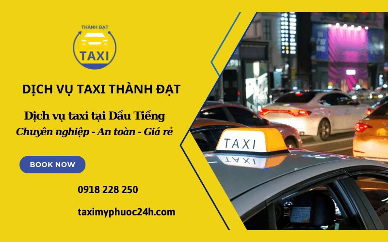 dịch vụ taxi tại Dầu Tiếng